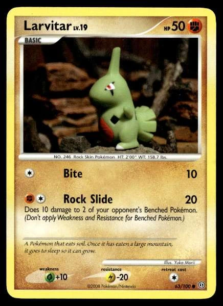 Larvitar - Stormfront #63/100