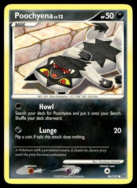 Poochyena - Platinum #86/127