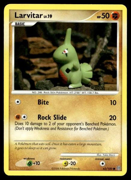 Larvitar - Stormfront #63/100