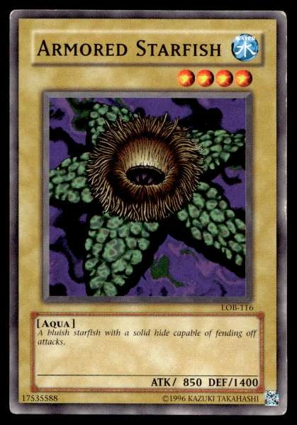 Armored Starfish - Legend of Blue-Eyes White Dragon #LOB-116