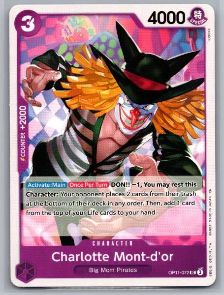 Charlotte Mont-d'or - A Fist of Divine Speed #OP11-072