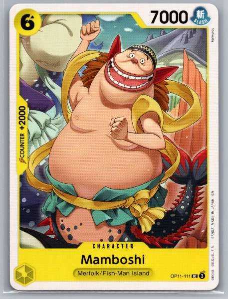 Mamboshi - A Fist of Divine Speed #OP11-111