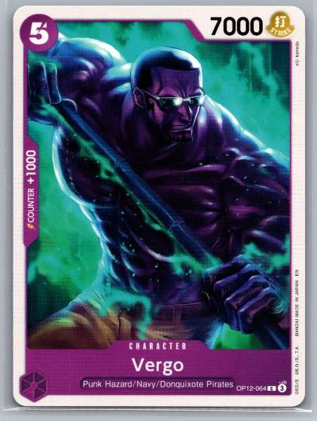 Vergo - Legacy of the Master #OP12-064