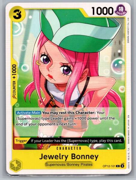 Jewelry Bonney - Legacy of the Master #OP12-101
