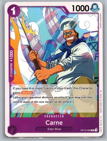 Carne - Legacy of the Master #OP12-066