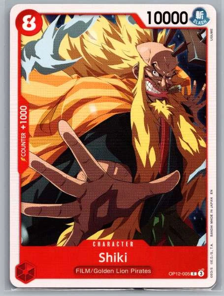 Shiki - Legacy of the Master #OP12-005