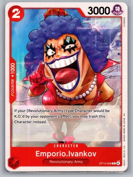 Emporio.Ivankov - Carrying On His Will #OP13-008