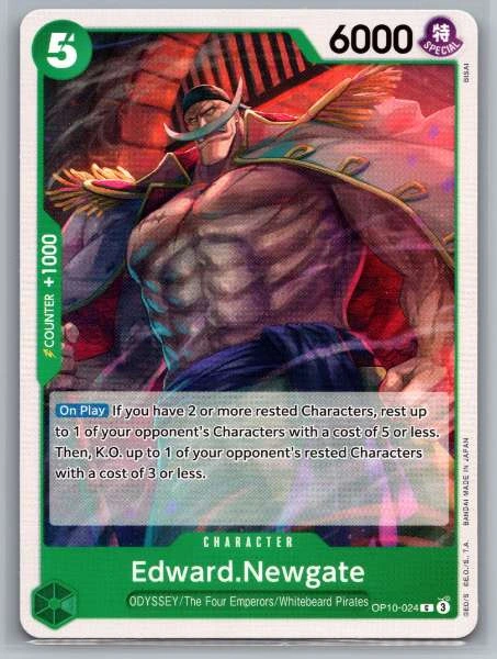 Edward Newgate - Royal Blood #OP10-024