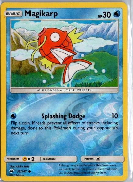 Magikarp - Burning Shadows #32/147