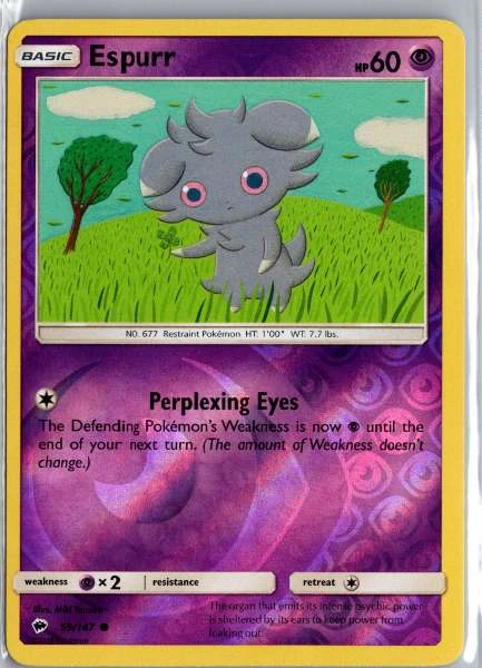 Espurr - Burning Shadows #59/147