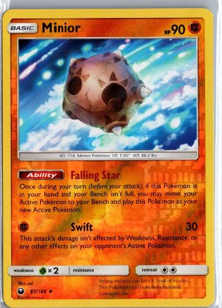 Minior - Celestial Storm #83/168