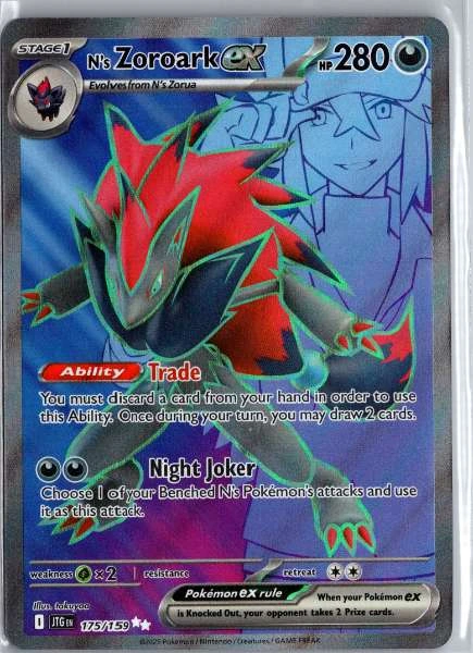 N's Zoroark ex - Journey Together #175/159