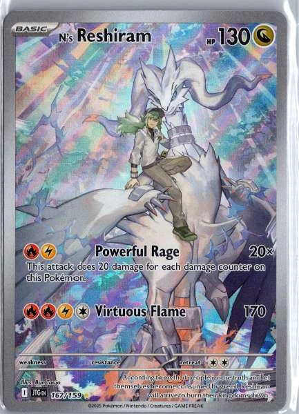 N's Reshiram - Journey Together #167/159