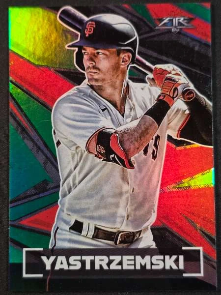 Mike Yastrzemski - Topps Fire #122