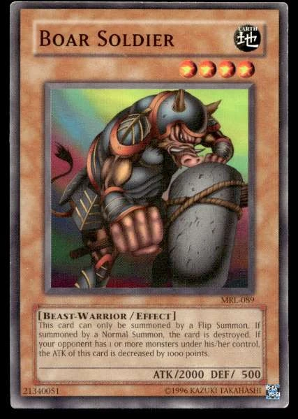 Boar Soldier - Magic Ruler #MRL-089