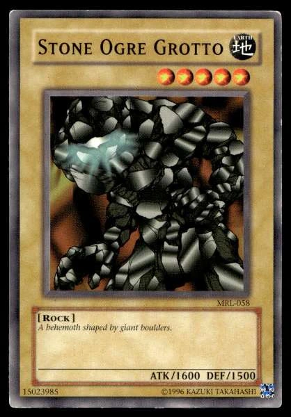 Stone Ogre Grotto - Magic Ruler #MRL-058