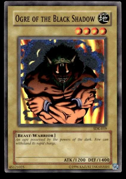 Ogre of the Black Shadow - Starter Deck: Kaiba #SDK-019