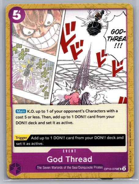 God Thread - Premium Booster -The Best- Vol. 2 #OP10-079