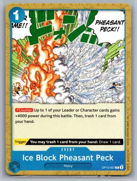 Ice Block Pheasant Peck - Legacy of the Master #OP12-057