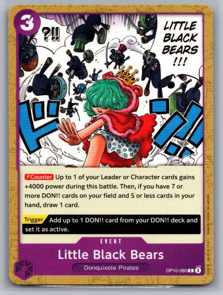 Little Black Bears - Royal Blood #OP10-080