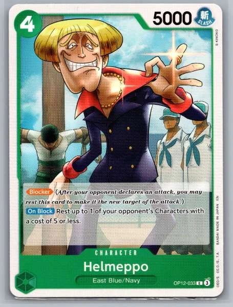 Helmeppo - Legacy of the Master #OP12-033