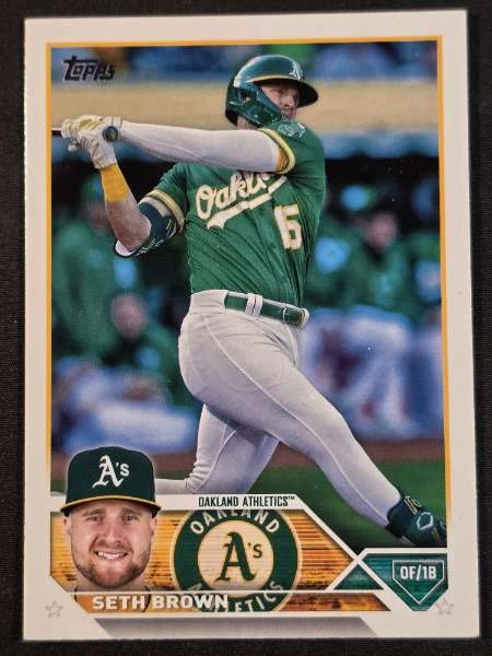 Seth Brown - 2023 Topps Series 1 #148