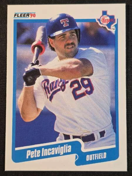 Pete Incaviglia - 1990 Fleer #301