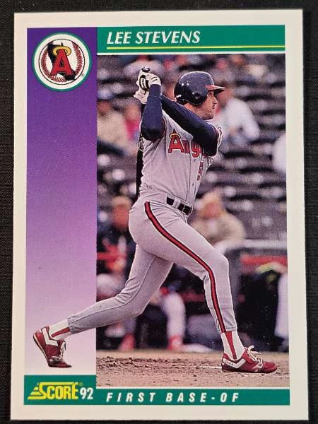 Lee Stevens - 1992 Score #372