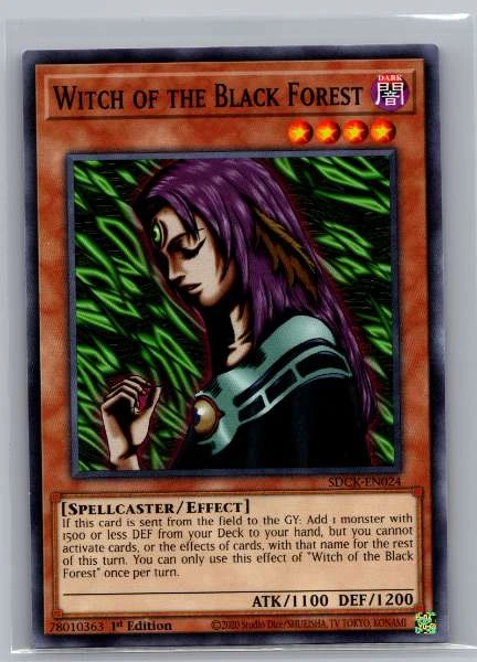 Witch of the Black Forest - Structure Deck: The Crimson King #SDCK-EN024