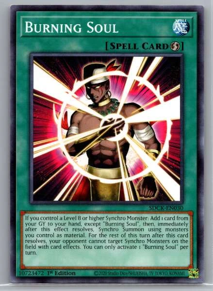 Burning Soul - Structure Deck: The Crimson King #SDCK-EN030