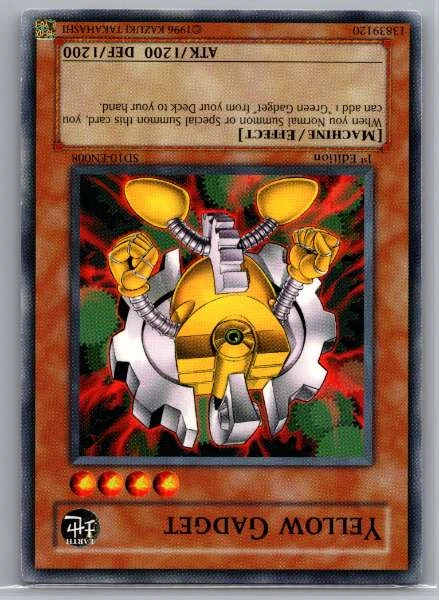 Yellow Gadget - Machine Re-Volt #SD10-EN008