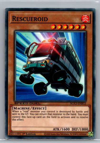Rescueroid - Speed Duel GX: Midterm Paradox #SGX2-ENB12