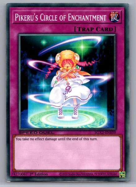 Pikeru's Circle of Enchantment - Speed Duel GX: Midterm Paradox #SGX2-ENE09