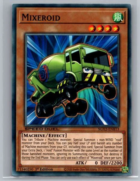 Mixeroid - Speed Duel GX: Midterm Paradox #SGX2-ENB13