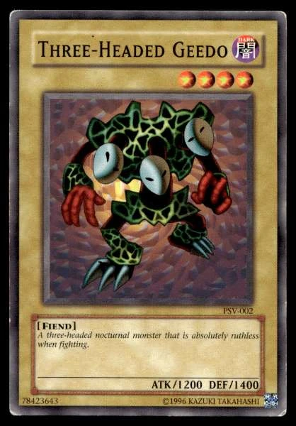 Three-Headed Geedo - Pharaoh's Servant #PSV-002