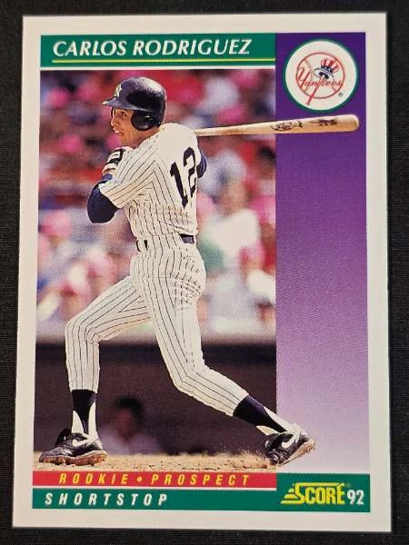 Carlos Rodriguez - 1992 Score #411