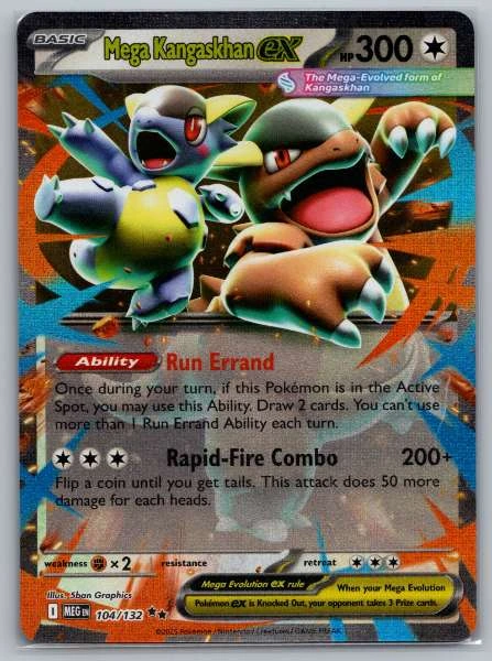 Mega Kangaskhan EX - Mega Evolution #104/132