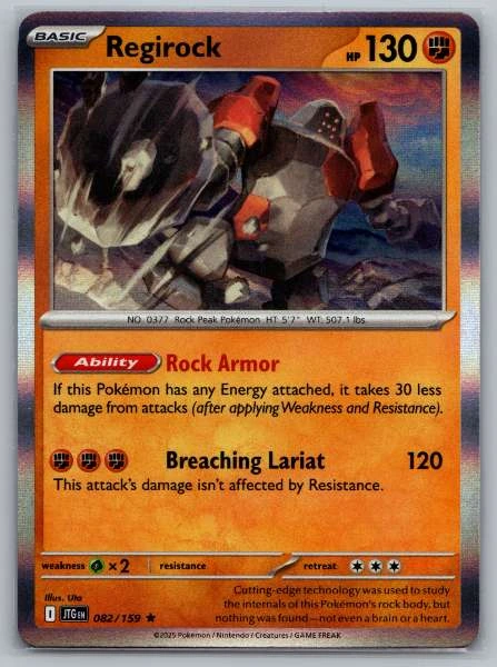Regirock - Journey Together #082/159