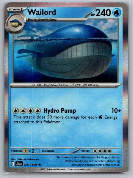 Wailord - Journey Together #041/159