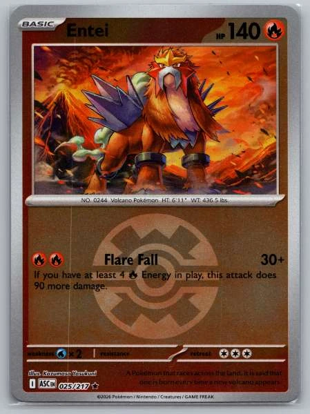 Entei - Ascended Heroes #025/217