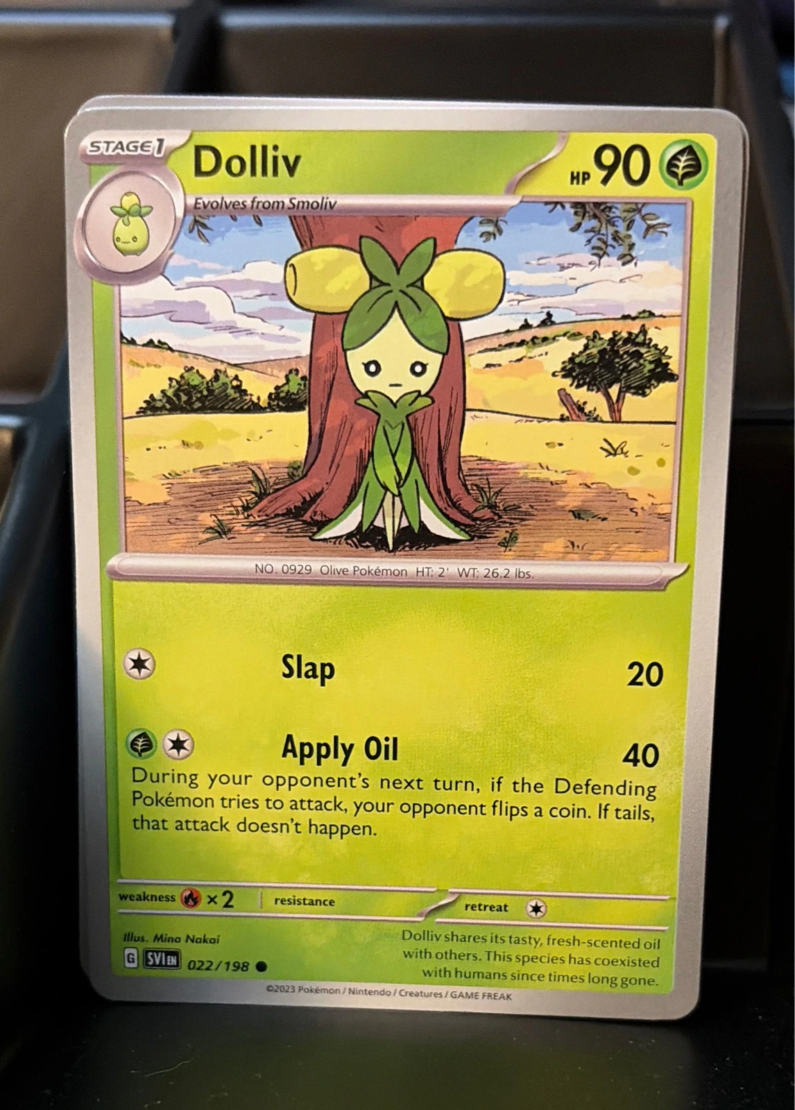 Dolliv 022/198 Common SV01: Scarlet & Violet Base Set NM #022/198