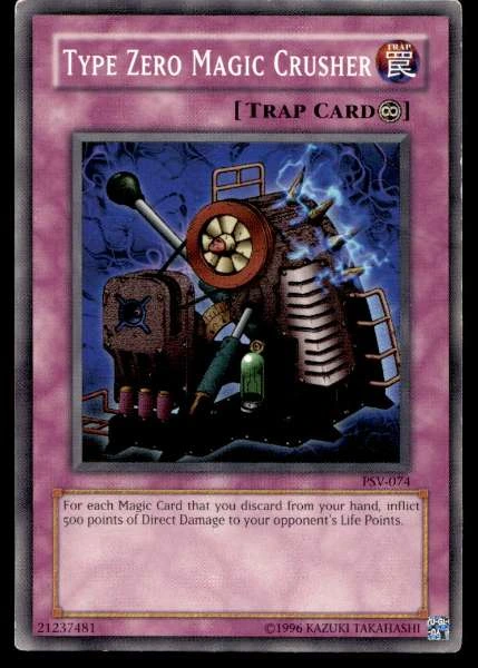 Type Zero Magic Crusher - Pharaoh's Servant #PSV-074
