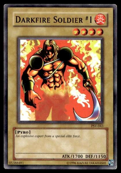 Darkfire Soldier #1 - Pharaoh's Servant #PSV-043
