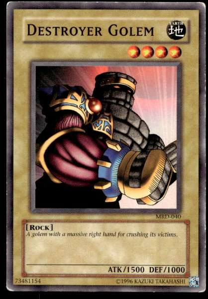 Destroyer Golem - Metal Raiders #MRD-040