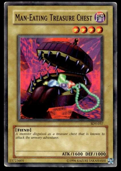 Man-Eating Treasure Chest - Starter Deck: Yugi #SDY-037