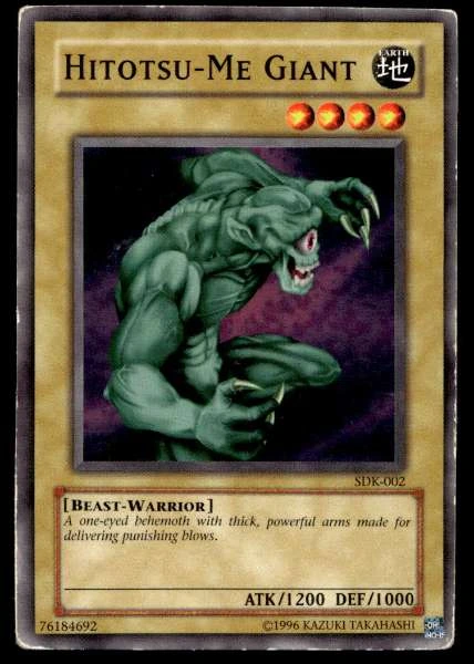 Hitotsu-Me Giant - Starter Deck: Kaiba #SDK-002
