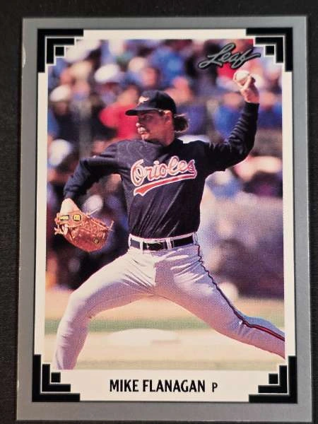 Mike Flanagan - 1991 Leaf #479