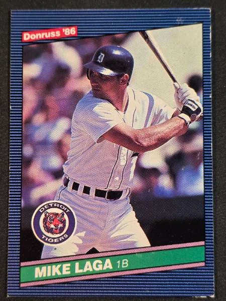 Mike Laga - 1986 Donruss #578