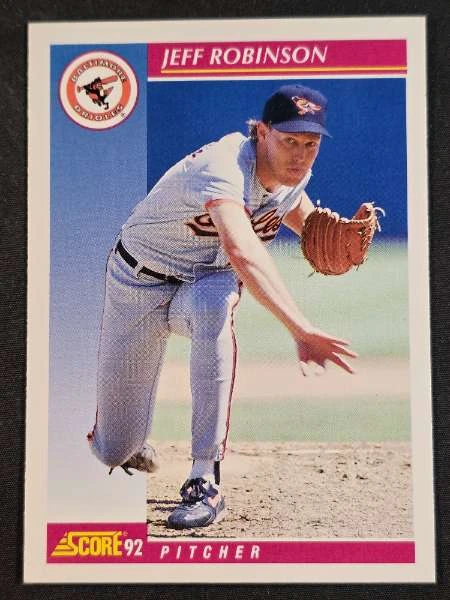 Jeff Robinson - 1992 Score #186