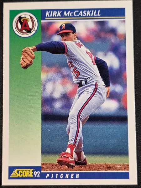 Kirk McCaskill - 1992 Score #79